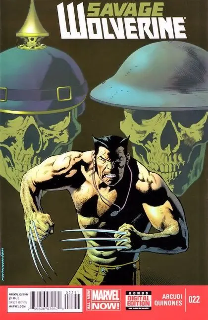 Savage Wolverine #22 comic book cover, 2014
