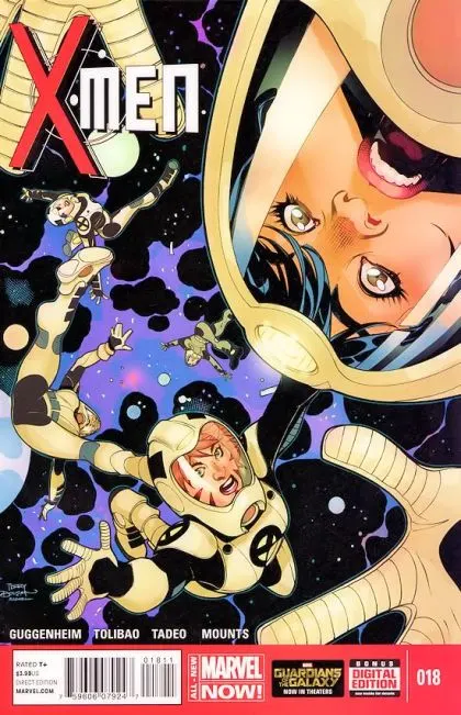 X-Men, Vol. 3 #18 comic book cover, 2014
