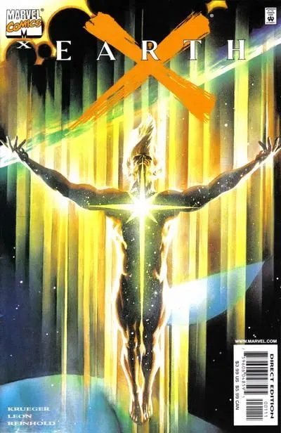 Earth X #X-A comic book cover, 2000