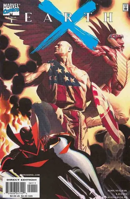 Earth X #1 Alex Ross Regular comic book cover, 1999