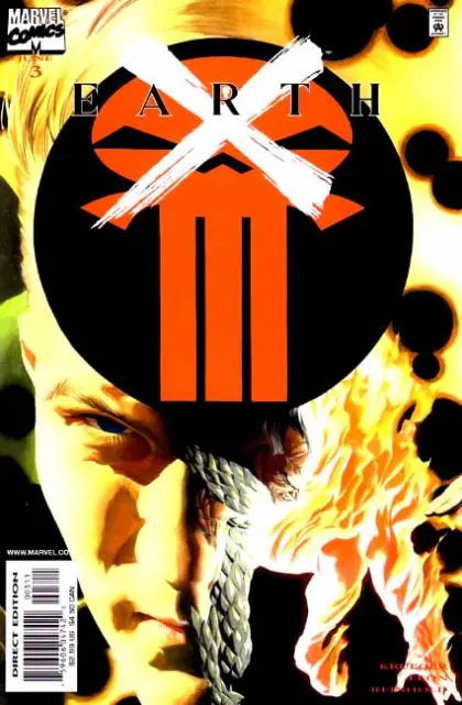 Earth X #3 Alex Ross Regular comic book cover, 1999