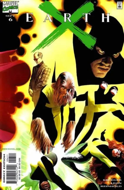 Earth X #6 Alex Ross Regular comic book cover, 1999
