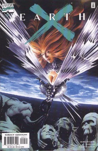 Earth X #9 Alex Ross Regular comic book cover, 1999