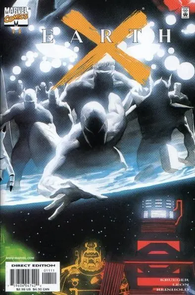 Earth X #11 Alex Ross Regular comic book cover, 2000