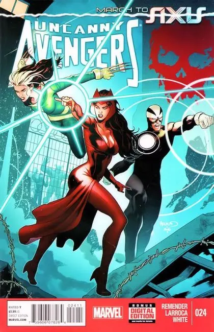 Uncanny Avengers, Vol. 1 #24 comic book cover, 2014