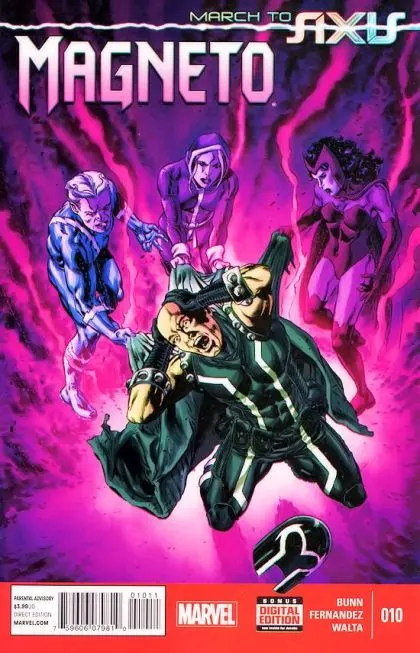 Magneto, Vol. 3 #10 comic book cover, 2014