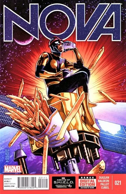 Nova, Vol. 5 #21 comic book cover, 2014