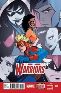 New Warriors, Vol. 5 #10 comic book cover, 2014
