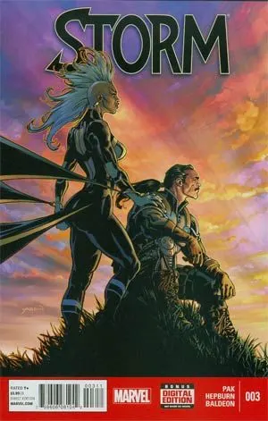 Storm, Vol. 3 #3 David Yardin Regular Cover comic book cover, 2014
