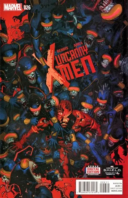 Uncanny X-Men, Vol. 3 #26 comic book cover, 2014