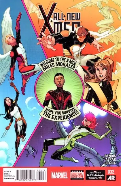 All-New X-Men, Vol. 1 #32 comic book cover, 2014