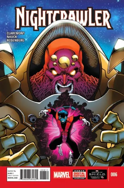 Nightcrawler, Vol. 4 #6 comic book cover, 2014