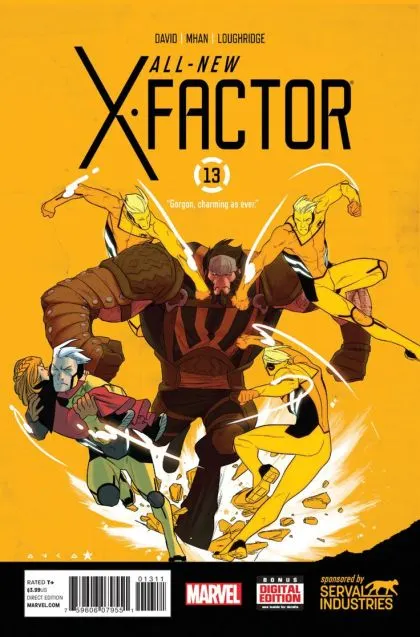 All-New X-Factor #13 comic book cover, 2014
