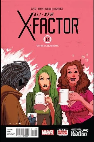 All-New X-Factor #14 comic book cover, 2014