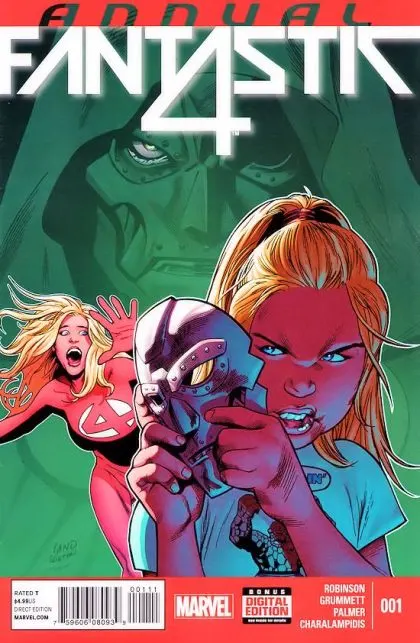 Fantastic Four Annual 2014 #1 comic book cover, 2014