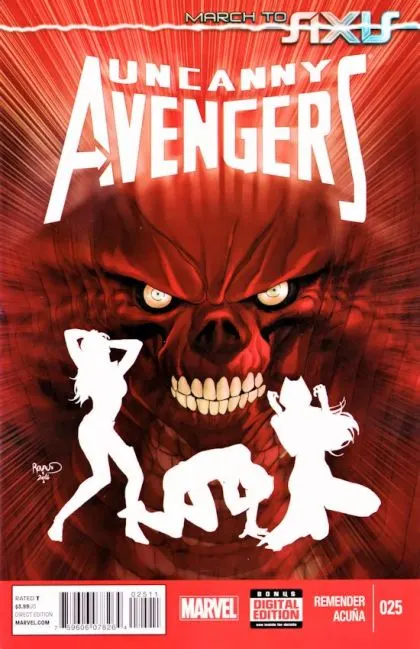 Uncanny Avengers, Vol. 1 #25 Regular Paul Renaud Cover comic book cover, 2014