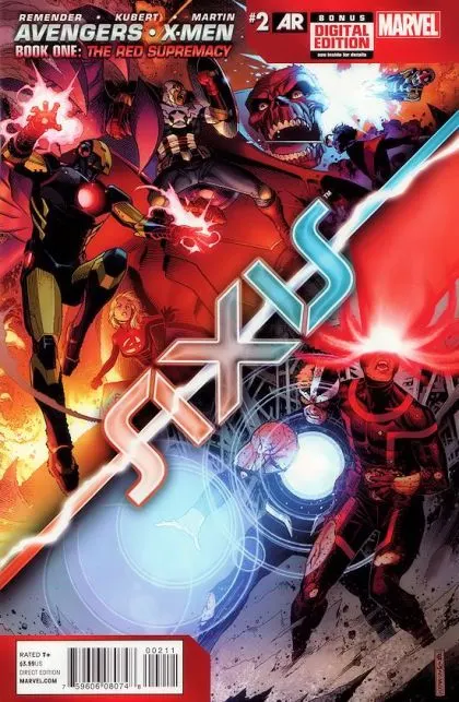 Avengers & X-Men: Axis #2 Jim Cheung Regular Cover comic book cover, 2014