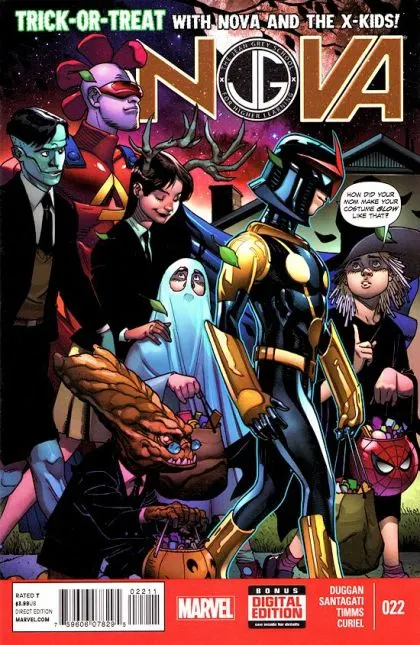 Nova, Vol. 5 #22 David Williams Regular comic book cover, 2014