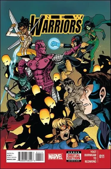 New Warriors, Vol. 5 #11 comic book cover, 2014