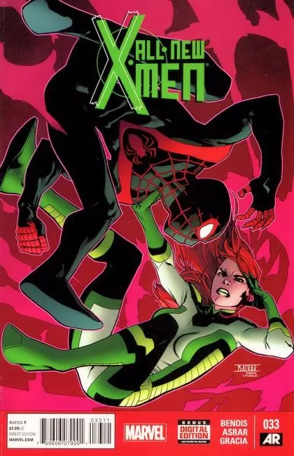 All-New X-Men, Vol. 1 #33 Regular Mahmud Asrar Cover comic book cover, 2014