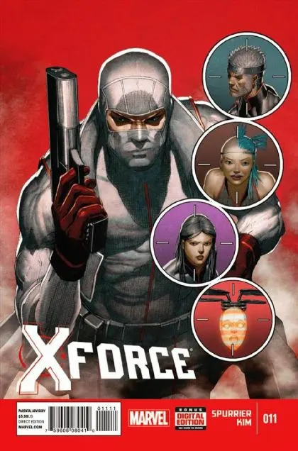 X-Force, Vol. 4 #11 comic book cover, 2014