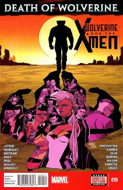 Wolverine & the X-Men, Vol. 2 #10 comic book cover, 2014