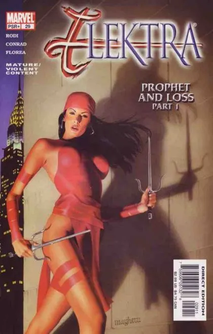 Elektra, Vol. 2 #29 Direct Edition comic book cover, 2004