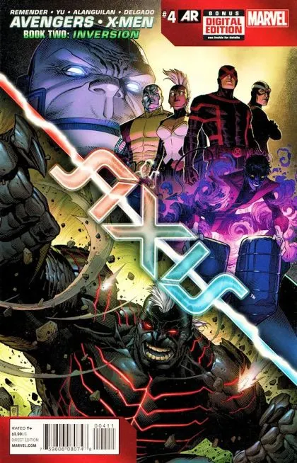 Avengers & X-Men: Axis #0 Regular Jim Cheung Cover comic book cover, 2015