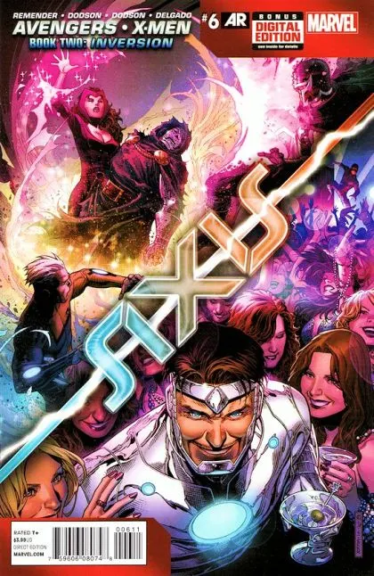 Avengers & X-Men: Axis #6 Jim Cheung Regular Cover comic book cover, 2015