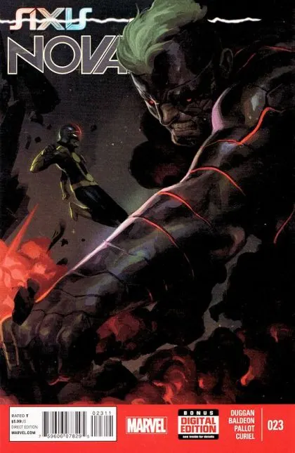 Nova, Vol. 5 #23 comic book cover, 2015