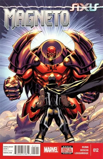 Magneto, Vol. 3 #12 comic book cover, 2015