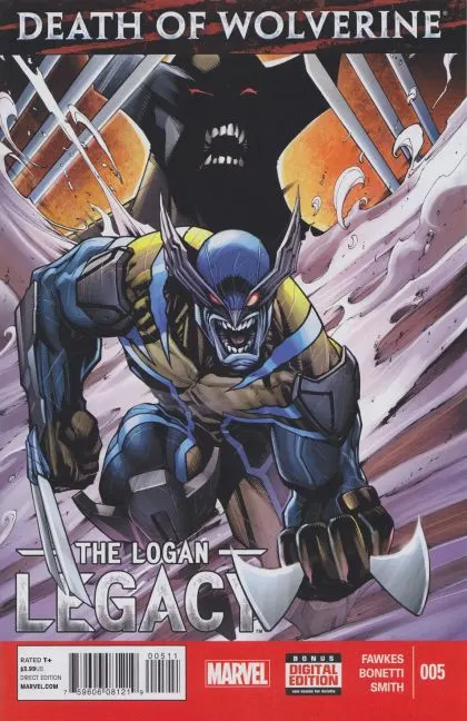 Death of Wolverine: The Logan Legacy #5 Gerardo Sandoval regular comic book cover, 2015