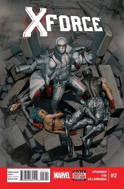 X-Force, Vol. 4 #12 comic book cover, 2015