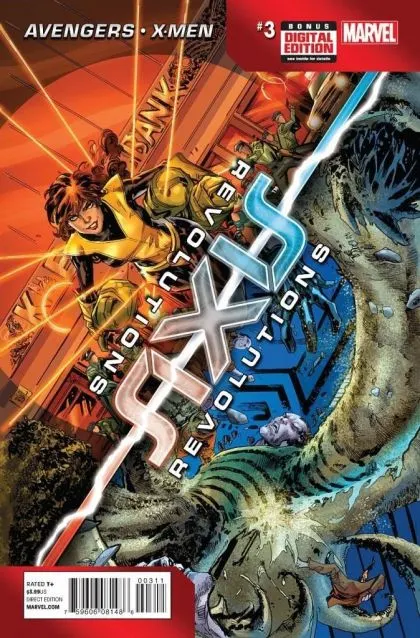 Axis Revolutions #3 comic book cover, 2015
