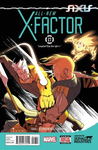 All-New X-Factor #17 comic book cover, 2015
