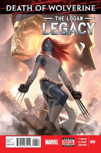 Death of Wolverine: The Logan Legacy #6 Alex Garner regular comic book cover, 2015