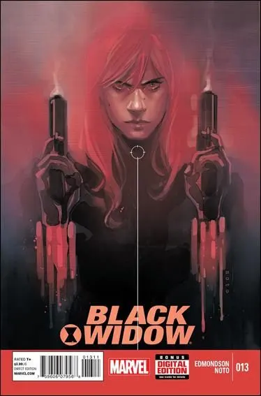 Black Widow, Vol. 6 #13 comic book cover, 2015