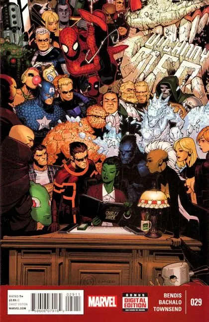 Uncanny X-Men, Vol. 3 #29 Regular Chris Bachalo Cover comic book cover, 2015