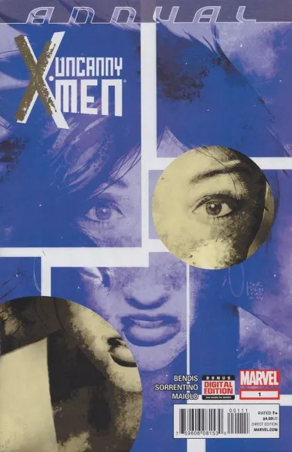 The Uncanny X-Men Annual, Vol. 3 #1 Regular Andrea Sorrentino Cover comic book cover, 2015