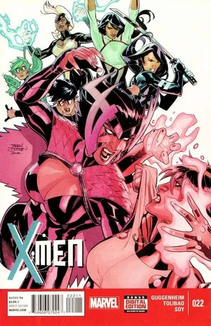 X-Men, Vol. 3 #22 comic book cover, 2015