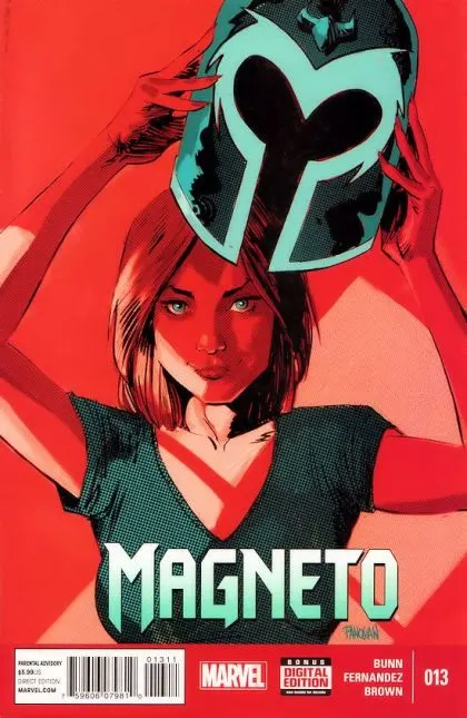 Magneto, Vol. 3 #13 comic book cover, 2015