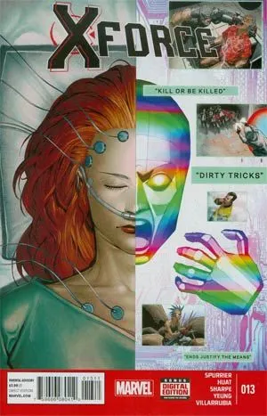 X-Force, Vol. 4 #13 comic book cover, 2015