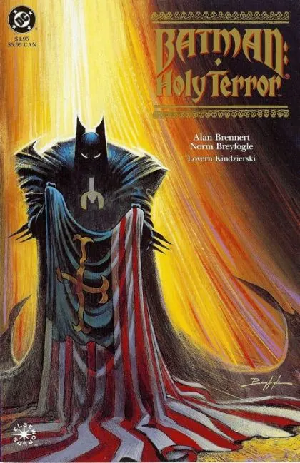 Batman: Holy Terror #1 Regular Edition comic book cover, 1991