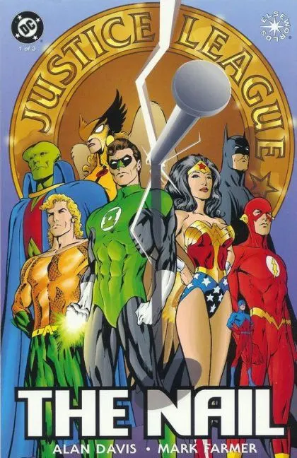 Justice League: The Nail #1 comic book cover, 1998