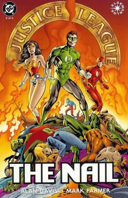 Justice League: The Nail #2 comic book cover, 1998