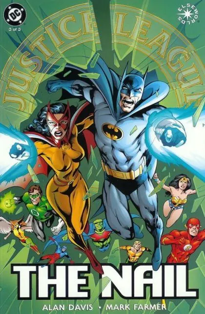 Justice League: The Nail #3 comic book cover, 1998