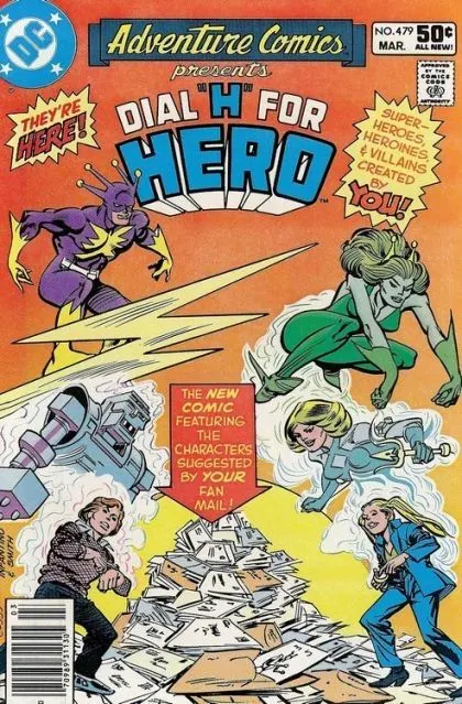 Adventure Comics, Vol. 1 #479 Direct Edition comic book cover, 1981