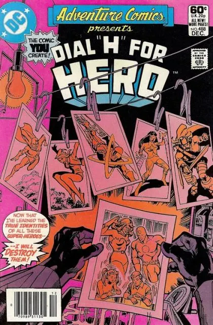 Adventure Comics, Vol. 1 #488 Newsstand Edition comic book cover, 1981
