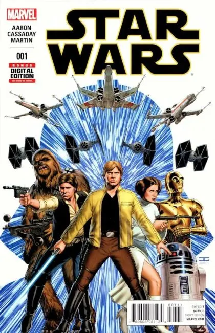 Star Wars, Vol. 2 (Marvel) #1 John Cassaday Regular comic book cover, 2015