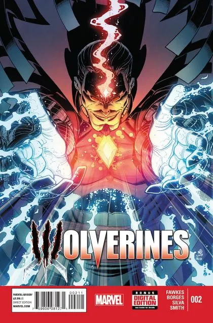 Wolverines #2 Regular Nick Bradshaw Cover comic book cover, 2015